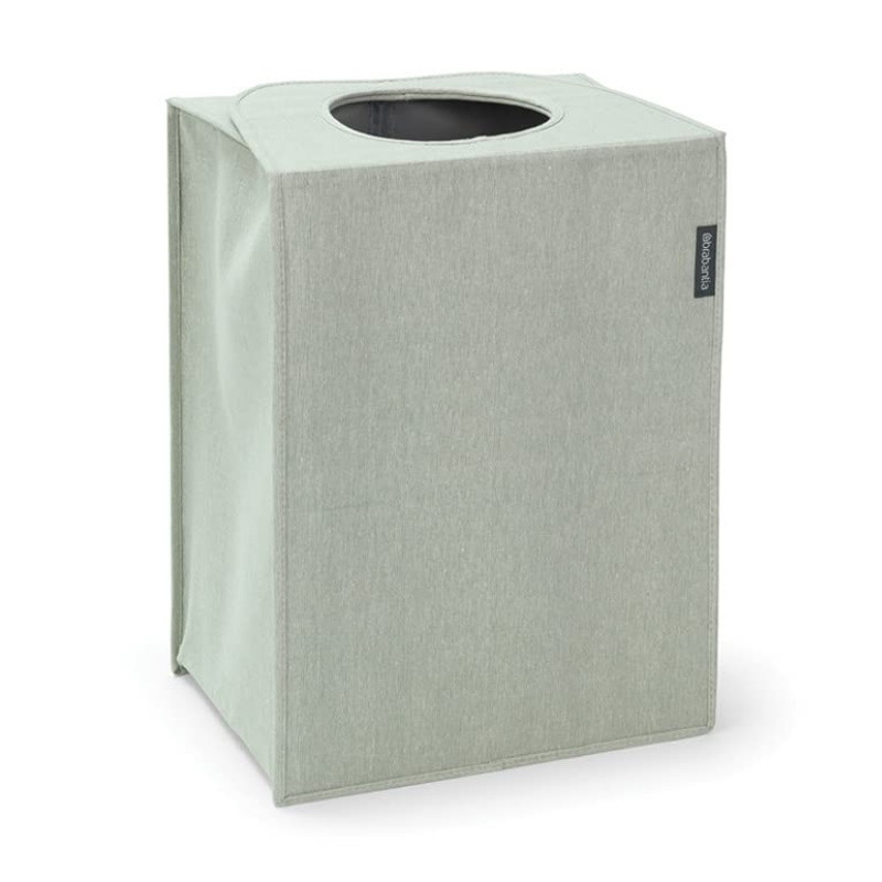Σακούλα πλυντηρίου Brabantia 1001095, 55 L, Στερεός και αποσπώμενος πάτος, Μαγνητικές λαβές, Πράσινο