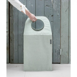 Σακούλα πλυντηρίου Brabantia 1001095, 55 L, Στερεός και αποσπώμενος πάτος, Μαγνητικές λαβές, Πράσινο