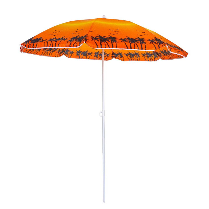 Ομπρέλα παραλίας Muhler U5037 651449, 180x180 cm, Χωρίς βάση, Βραχίονας σπασίματος, 8 πλευρές, Ποικιλία