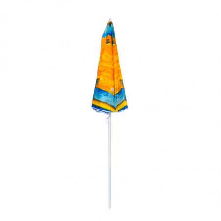 Ομπρέλα παραλίας Muhler U5037 651449, 180x180 cm, Χωρίς βάση, Βραχίονας σπασίματος, 8 πλευρές, Ποικιλία