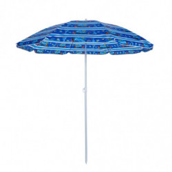 Ομπρέλα παραλίας Muhler U5037 651449, 180x180 cm, Χωρίς βάση, Βραχίονας σπασίματος, 8 πλευρές, Ποικιλία
