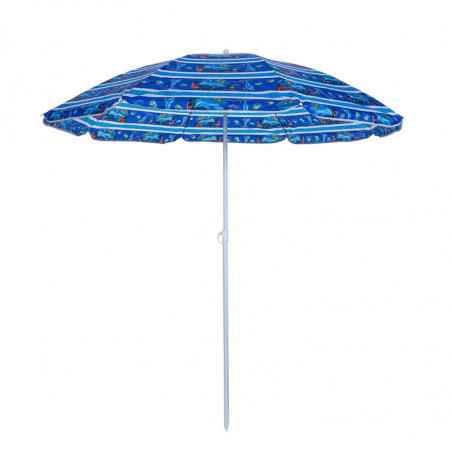 Ομπρέλα παραλίας Muhler U5037 651449, 180x180 cm, Χωρίς βάση, Βραχίονας σπασίματος, 8 πλευρές, Ποικιλία