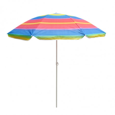 Ομπρέλα παραλίας Muhler U5037 651449, 180x180 cm, Χωρίς βάση, Βραχίονας σπασίματος, 8 πλευρές, Ποικιλία