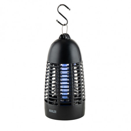 Λαμπτήρας εντόμων Muhler MIK-30 1003955, 4W, 20 m2, Ασφαλής για ανθρώπους και ζώα, Μαύρο