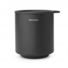 Κουτί αξεσουάρ μπάνιου Brabantia MindSet Mineral 1005686, Αντιολισθητική βάση, Φινίρισμα Mineral, Γκρι