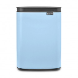 Κάδος Brabantia Bo Small 1006626, 4 L, Ομαλό και αθόρυβο άνοιγμα, Αντιολισθητική βάση, Μπλε ανοιχτόχρωμο