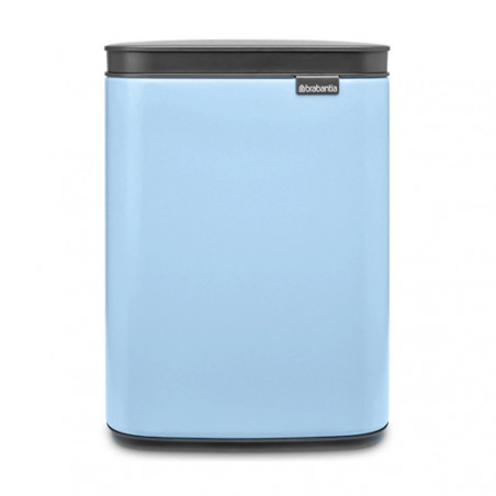 Κάδος Brabantia Bo Small 1006626, 4 L, Ομαλό και αθόρυβο άνοιγμα, Αντιολισθητική βάση, Μπλε ανοιχτόχρωμο