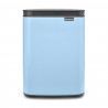 Κάδος Brabantia Bo Small 1006626, 4 L, Ομαλό και αθόρυβο άνοιγμα, Αντιολισθητική βάση, Μπλε ανοιχτόχρωμο