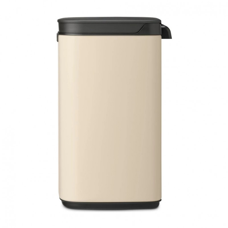 Κάδος Brabantia Bo Small 1008865, 4 L, Ομαλό και αθόρυβο άνοιγμα, Αντιολισθητική βάση, Μπεζ