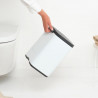 Κάδος Brabantia Bo Small 1006627, 7 L, Ομαλό και αθόρυβο άνοιγμα, Αντιολισθητική βάση, Λευκό