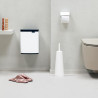 Κάδος Brabantia Bo Small 1006627, 7 L, Ομαλό και αθόρυβο άνοιγμα, Αντιολισθητική βάση, Λευκό