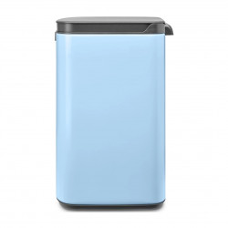 Κάδος Brabantia Bo Small 1006631, 7 L, Ομαλό και αθόρυβο άνοιγμα, Αντιολισθητική βάση, Μπλε ανοιχτόχρωμο