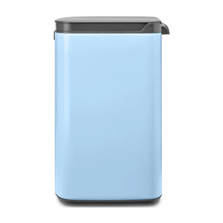 Κάδος Brabantia Bo Small 1006631, 7 L, Ομαλό και αθόρυβο άνοιγμα, Αντιολισθητική βάση, Μπλε ανοιχτόχρωμο