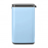 Κάδος Brabantia Bo Small 1006631, 7 L, Ομαλό και αθόρυβο άνοιγμα, Αντιολισθητική βάση, Μπλε ανοιχτόχρωμο