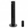 Ανεμιστήρας πύργου Levoit TempSense 42 DC, 30W, 107 cm, Για έως 49 m2, 12 ταχύτητες, 4 λειτουργίες, Χρονοδιακόπτης, Ταλάντωση 90C, Τηλεχειριστήριο, Μαύρο