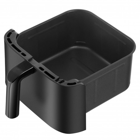 Cosori CAF-DC121 Turbo Tower Διπλή φριτέζα ζεστού αέρα, 2630W, 4.3/6.5 L, 7 προγράμματα, 30-230C, έλεγχος αφής, χρονοδιακόπτης, κρύοι τοίχοι, μαύρο