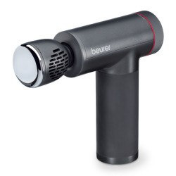 Μασάζ Beurer MG 195 HOT & COLD, Αυτονομία έως 4,5 ώρες, 9 βαθμοί, 7 εξαρτήματα, Ζεστό/Κρύο, LED, Μαύρο