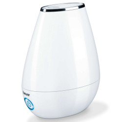 Υγραντήρας αέρα Beurer LB 37, Μέχρι 20 m2, 200 ml/h, ενδείξεις LED, Νυχτερινή λειτουργία, Λευκό