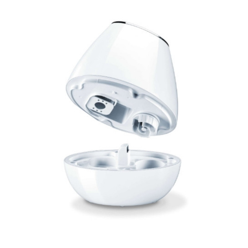 Υγραντήρας αέρα Beurer LB 37, Μέχρι 20 m2, 200 ml/h, ενδείξεις LED, Νυχτερινή λειτουργία, Λευκό