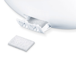 Υγραντήρας αέρα Beurer LB 37, Μέχρι 20 m2, 200 ml/h, ενδείξεις LED, Νυχτερινή λειτουργία, Λευκό