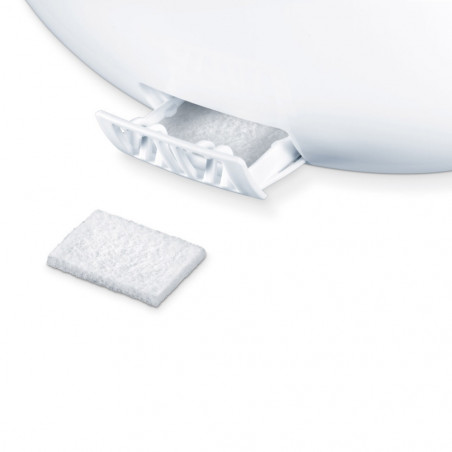Υγραντήρας αέρα Beurer LB 37, Μέχρι 20 m2, 200 ml/h, ενδείξεις LED, Νυχτερινή λειτουργία, Λευκό