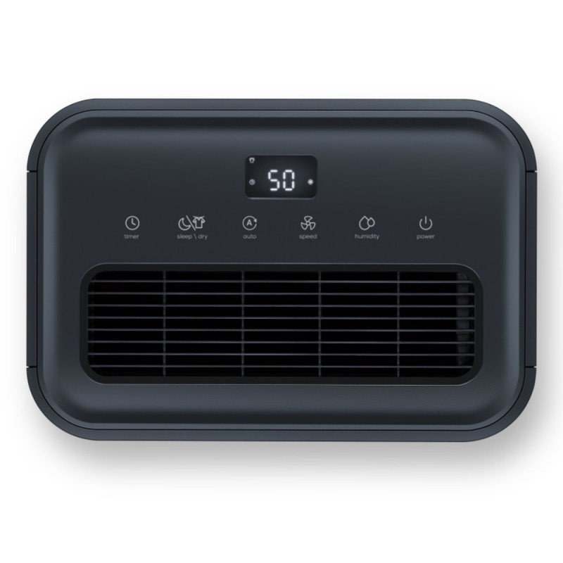Αφυγραντήρας Beurer LE 250, 300W, Μέχρι 60 m2, 4 l, Χρονοδιακόπτης, 2 στάδια, LED, Μαύρο