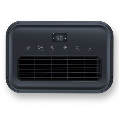 Αφυγραντήρας Beurer LE 250, 300W, Μέχρι 60 m2, 4 l, Χρονοδιακόπτης, 2 στάδια, LED, Μαύρο