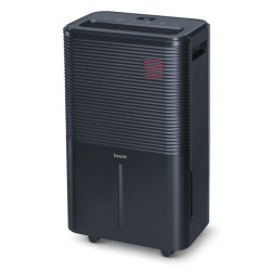 Αφυγραντήρας Beurer LE 250, 300W, Μέχρι 60 m2, 4 l, Χρονοδιακόπτης, 2 στάδια, LED, Μαύρο