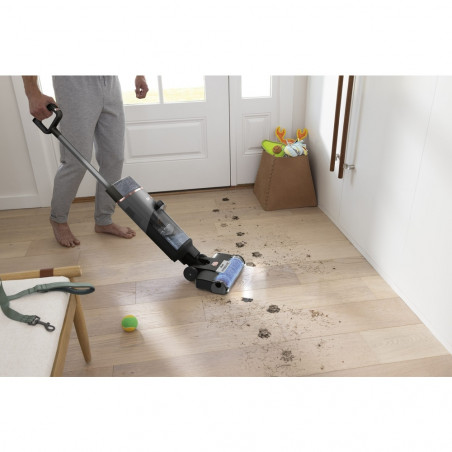 Κάθετη ηλεκτρική σκούπα Shark HydroVac WD210EU, 170W, 0.5 l, 88 m2, Αυτοκαθαρισμός, Αυτονομία 25 λεπτά, Γκρι