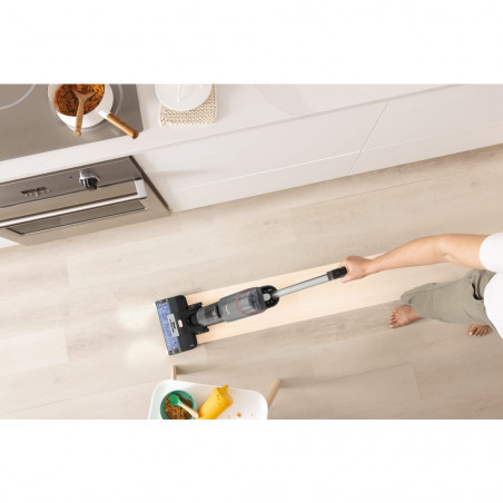 Κάθετη ηλεκτρική σκούπα Shark HydroVac WD210EU, 170W, 0.5 l, 88 m2, Αυτοκαθαρισμός, Αυτονομία 25 λεπτά, Γκρι