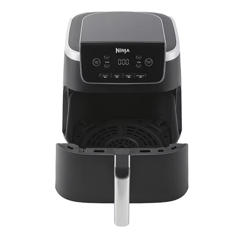 Φριτέζα ζεστού αέρα Ninja AF140EU PRO, 1750W, 4.7 l, 40-240C, 4 προγράμματα, Χρονοδιακόπτης, AirCrisp, Αντικολλητική επίστρωση, Μαύρο