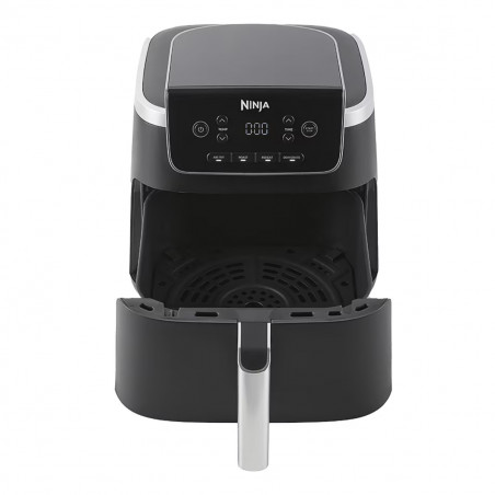 Φριτέζα ζεστού αέρα Ninja AF140EU PRO, 1750W, 4.7 l, 40-240C, 4 προγράμματα, Χρονοδιακόπτης, AirCrisp, Αντικολλητική επίστρωση, Μαύρο