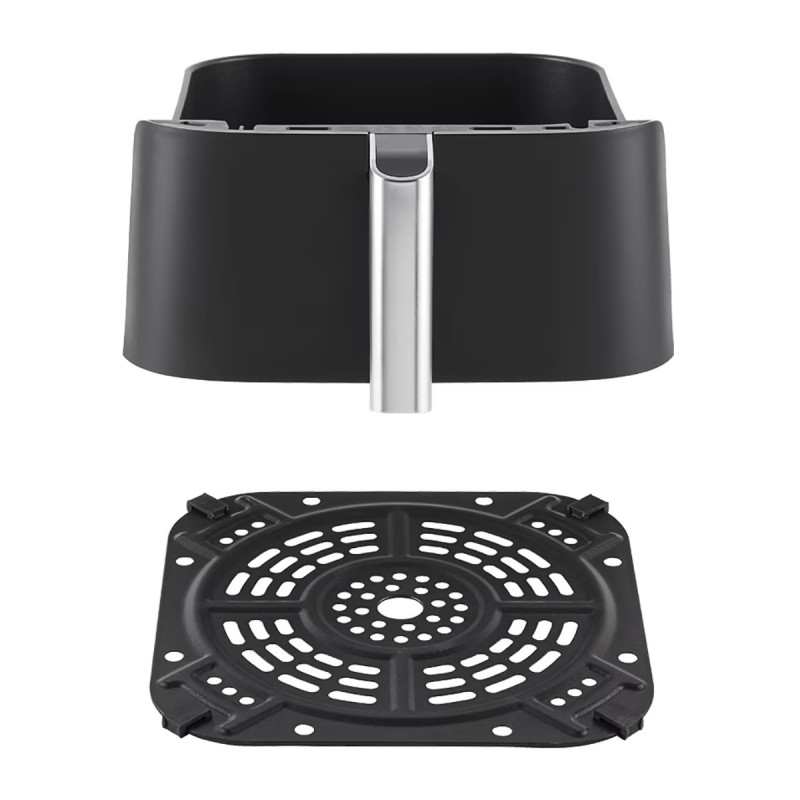 Φριτέζα ζεστού αέρα Ninja AF140EU PRO, 1750W, 4.7 l, 40-240C, 4 προγράμματα, Χρονοδιακόπτης, AirCrisp, Αντικολλητική επίστρωση, Μαύρο