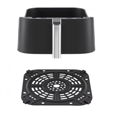 Φριτέζα ζεστού αέρα Ninja AF140EU PRO, 1750W, 4.7 l, 40-240C, 4 προγράμματα, Χρονοδιακόπτης, AirCrisp, Αντικολλητική επίστρωση, Μαύρο