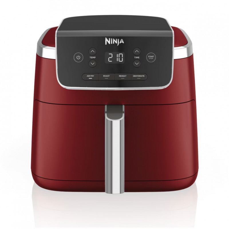 Φριτέζα ζεστού αέρα Ninja AF140EUCM PRO, 1750W, 4,7 l, 40-240C, 4 προγράμματα, χρονοδιακόπτης, AirCrisp, αντικολλητική επίστρωση, Μπορντώ