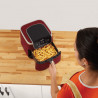 Φριτέζα ζεστού αέρα Ninja AF140EUCM PRO, 1750W, 4,7 l, 40-240C, 4 προγράμματα, χρονοδιακόπτης, AirCrisp, αντικολλητική επίστρωση, Μπορντώ