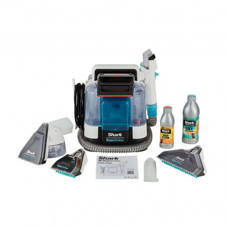 Ηλεκτρική σκούπα λεκέδων Shark StainStriker PX200EUT, 450W, 0.72 L, φορητή, εύκαμπτος σωλήνας, 5 εξαρτήματα, λευκό