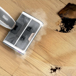 3σε1 Shark SteamPickUp SD200EU, 1230W, 0,42 l, καθαρισμός χωρίς χημικά, σταθμός αποθήκευσης, Λευκό