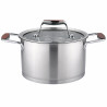 Κατσαρόλα Oliver Voltz OV51210P18 Berlin Premium Collection, 18 cm, 2.6 l, Ανοξείδωτο 18/10, Επαγωγή, Inox