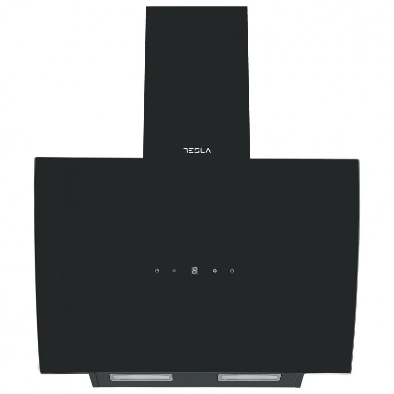 Εντοιχιζόμενος απορροφητήρας Tesla DD600AB, 190W, 1 μοτέρ, Διακοσμητικός, 60 cm, 630 m3/h, Φίλτρα αλουμινίου, Μαύρο
