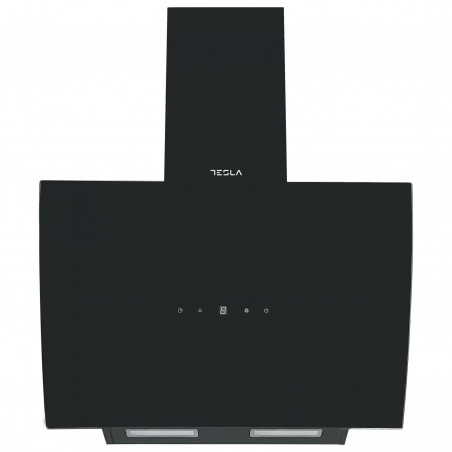 Εντοιχιζόμενος απορροφητήρας Tesla DD600AB, 190W, 1 μοτέρ, Διακοσμητικός, 60 cm, 630 m3/h, Φίλτρα αλουμινίου, Μαύρο