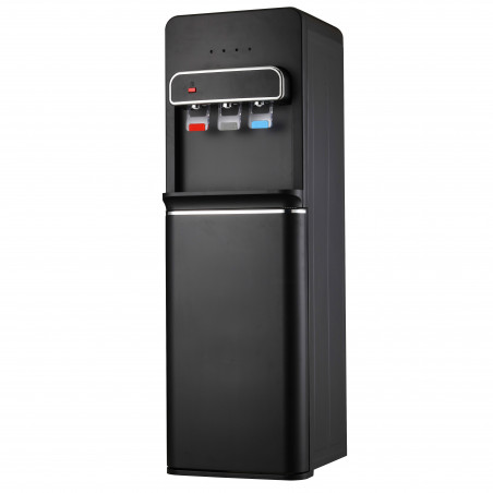 Διανομέας νερού Elite WDCB-2504BL, 550W, 10-85C, Θέρμανση 5 l/h, Ψύξη 2 l/h, Συμπιεστής, Κάτω φόρτωση, Μαύρο