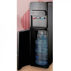 Διανομέας νερού Elite WDCB-2504BL, 550W, 10-85C, Θέρμανση 5 l/h, Ψύξη 2 l/h, Συμπιεστής, Κάτω φόρτωση, Μαύρο