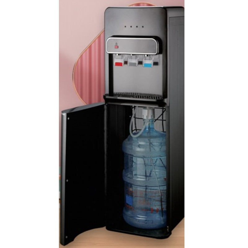 Διανομέας νερού Elite WDCB-2504BL, 550W, 10-85C, Θέρμανση 5 l/h, Ψύξη 2 l/h, Συμπιεστής, Κάτω φόρτωση, Μαύρο