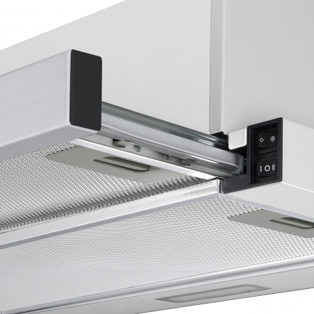 Tesla DT600AX, 120W, 2 μοτέρ, φίλτρο αλουμινίου, 350 m3/h, LED, Class D, Inox