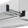 Tesla DT600AX, 120W, 2 μοτέρ, φίλτρο αλουμινίου, 350 m3/h, LED, Class D, Inox