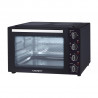 Μικρή κουζίνα Crown CMO-482CER, 48 l, 1800 W, 2 κεραμικές εστίες, 4 λειτουργίες, Θερμοστάτης, Μαύρο