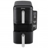 Φριτέζα θερμού αέρα Ninja SL300EU, 2470W, 7,6 l, 40-240C, 2 καλάθια, 6 προγράμματα, συγχρονισμένο μαγείρεμα, χρονοδιακόπτης, αυτόματη διακοπή, μαύρο χρώμα