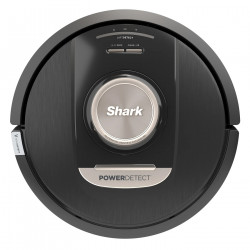 Ρομποτική ηλεκτρική σκούπα Shark PowerDetect RV2820VEEU, 650W, 0.3 l, 360 LiDAR, Αυτονομία έως 110 λεπτά, DirtDetect, Μαύρο