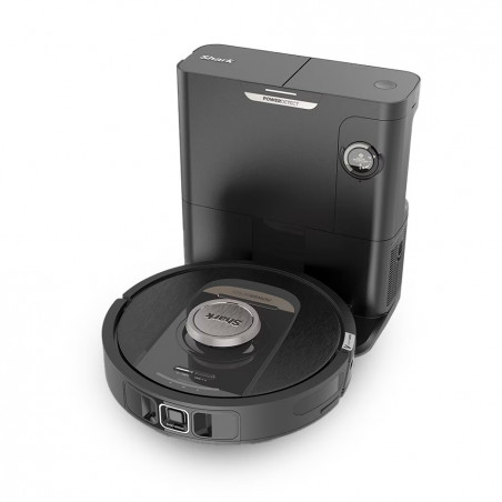 Ρομποτική ηλεκτρική σκούπα Shark PowerDetect RV2820VEEU, 650W, 0.3 l, 360 LiDAR, Αυτονομία έως 110 λεπτά, DirtDetect, Μαύρο